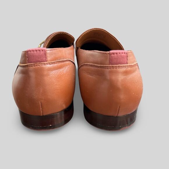 Aldo Murat Brown Leather Horsebit Loafers - Picture 5 of 8